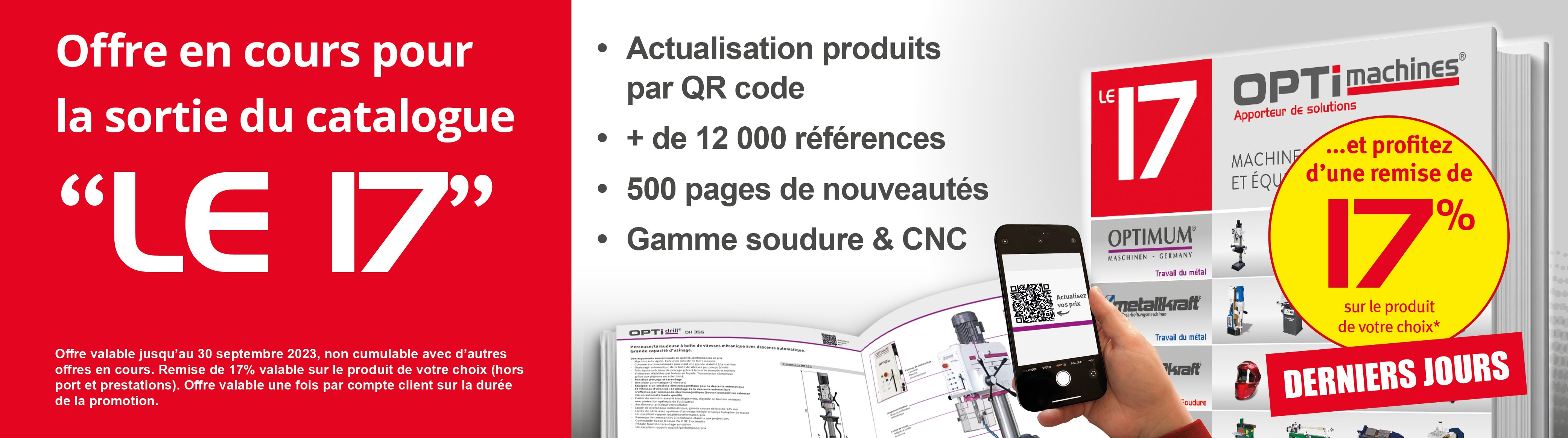 Offre sortie de catalogue